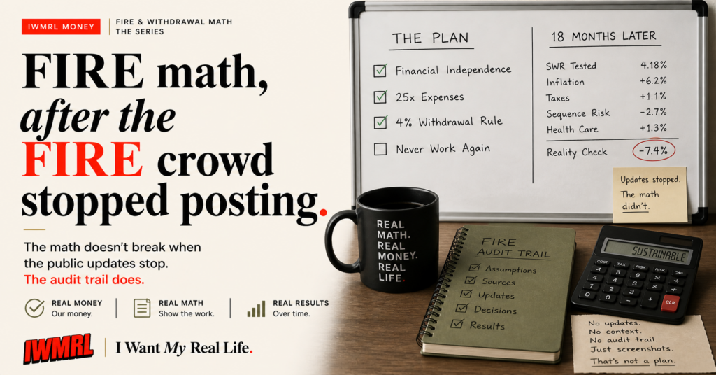 FIRE math, after the fire crowd stopped posting